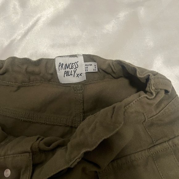 Princess Polly Torres Cargo Mini Skirt - Olive - Picture 4 of 4